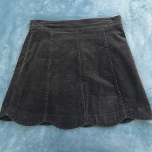 Gray skirt